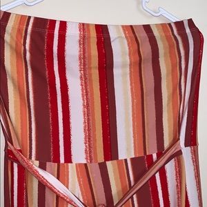 STELLA TWEED STRAPLESS JUMPSUIT